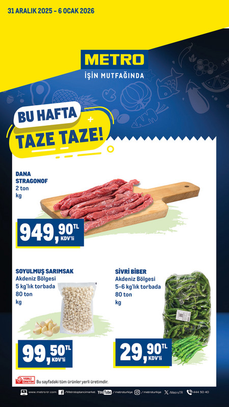 Taze Ürünler