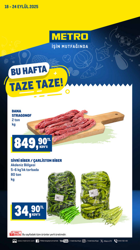 Taze Ürünler