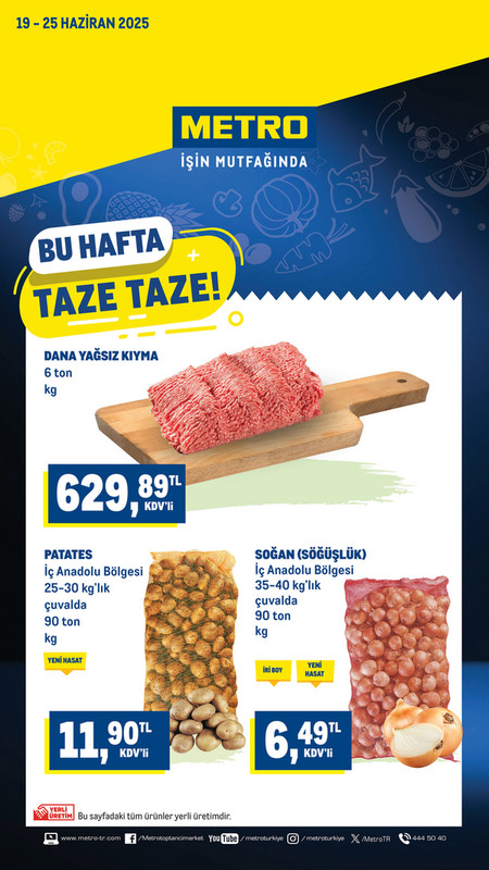 Taze Ürünler