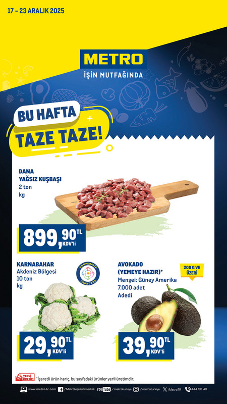 Taze Ürünler