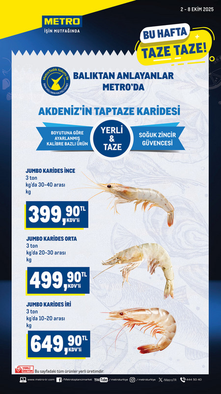 Taze Ürünler