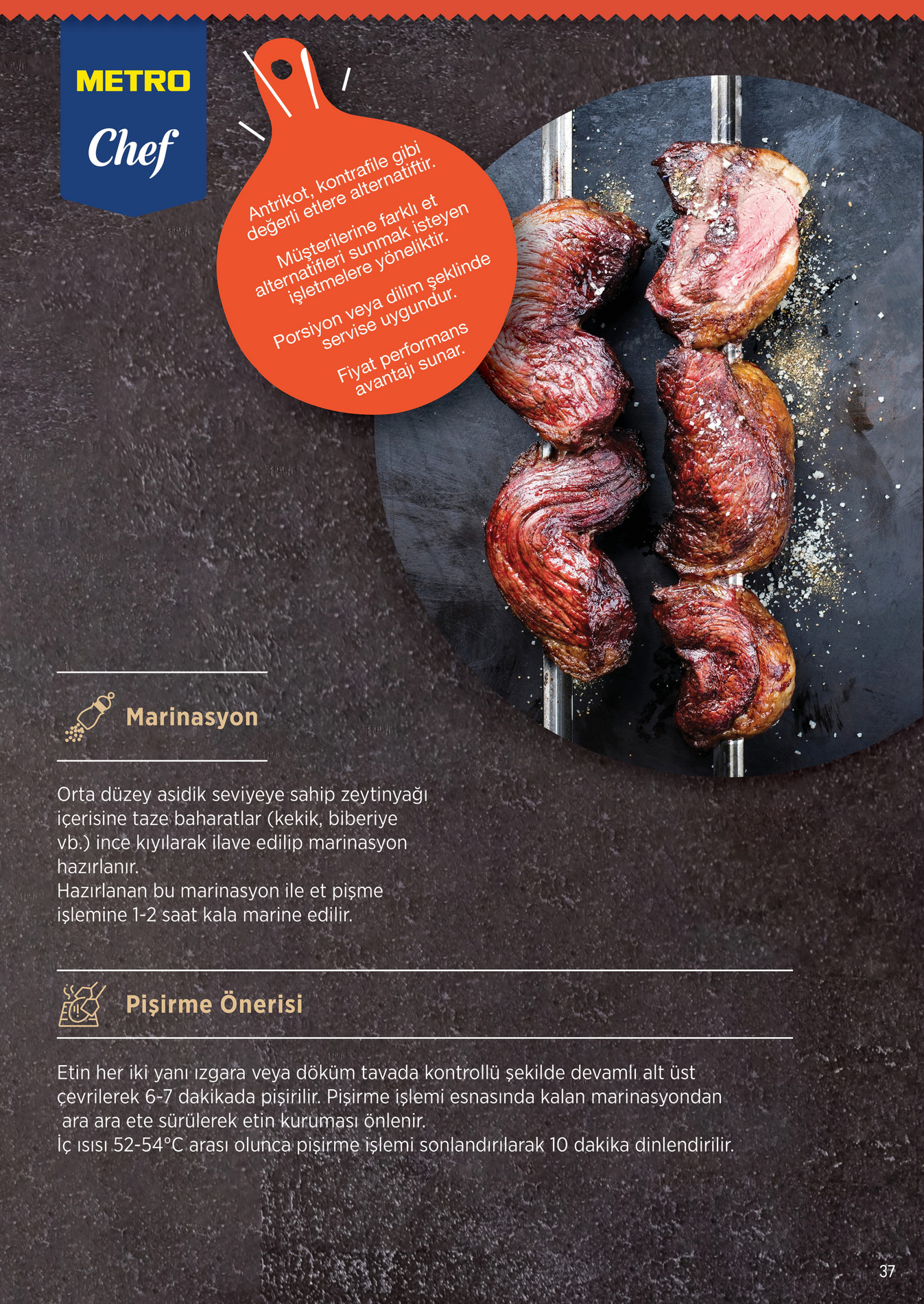 Metro Chef Steak Serisi - Sayfa 37