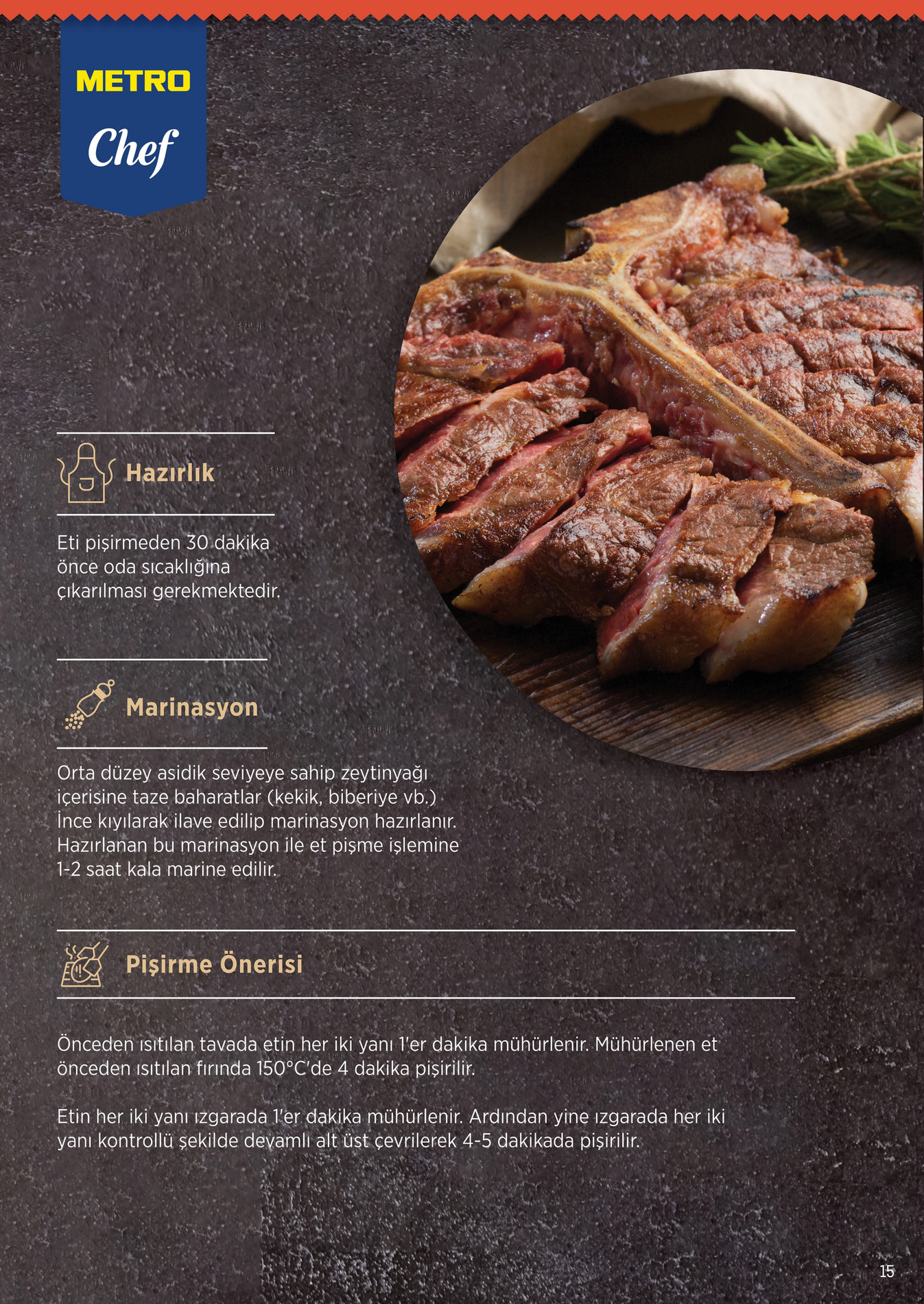 Metro Chef Steak Serisi - Sayfa 15