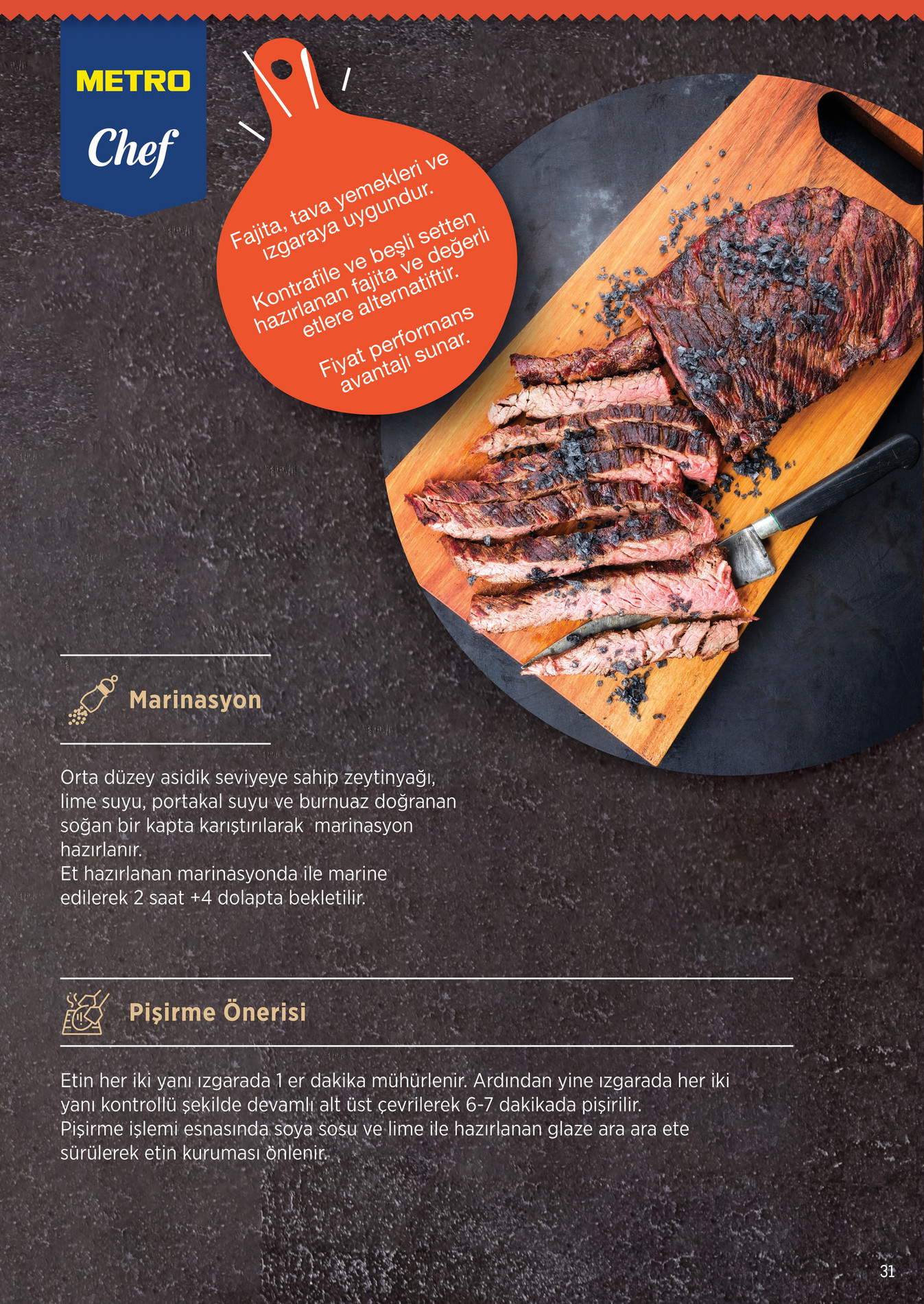 Metro Chef Steak Serisi - Sayfa 31
