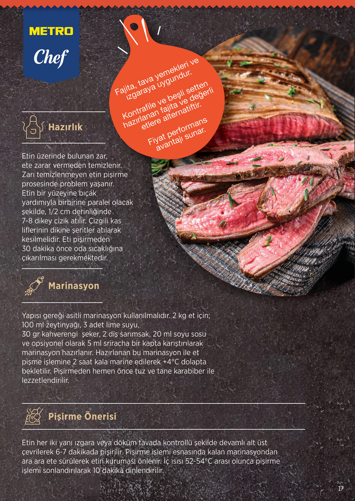 Metro Chef Steak Serisi - Sayfa 17