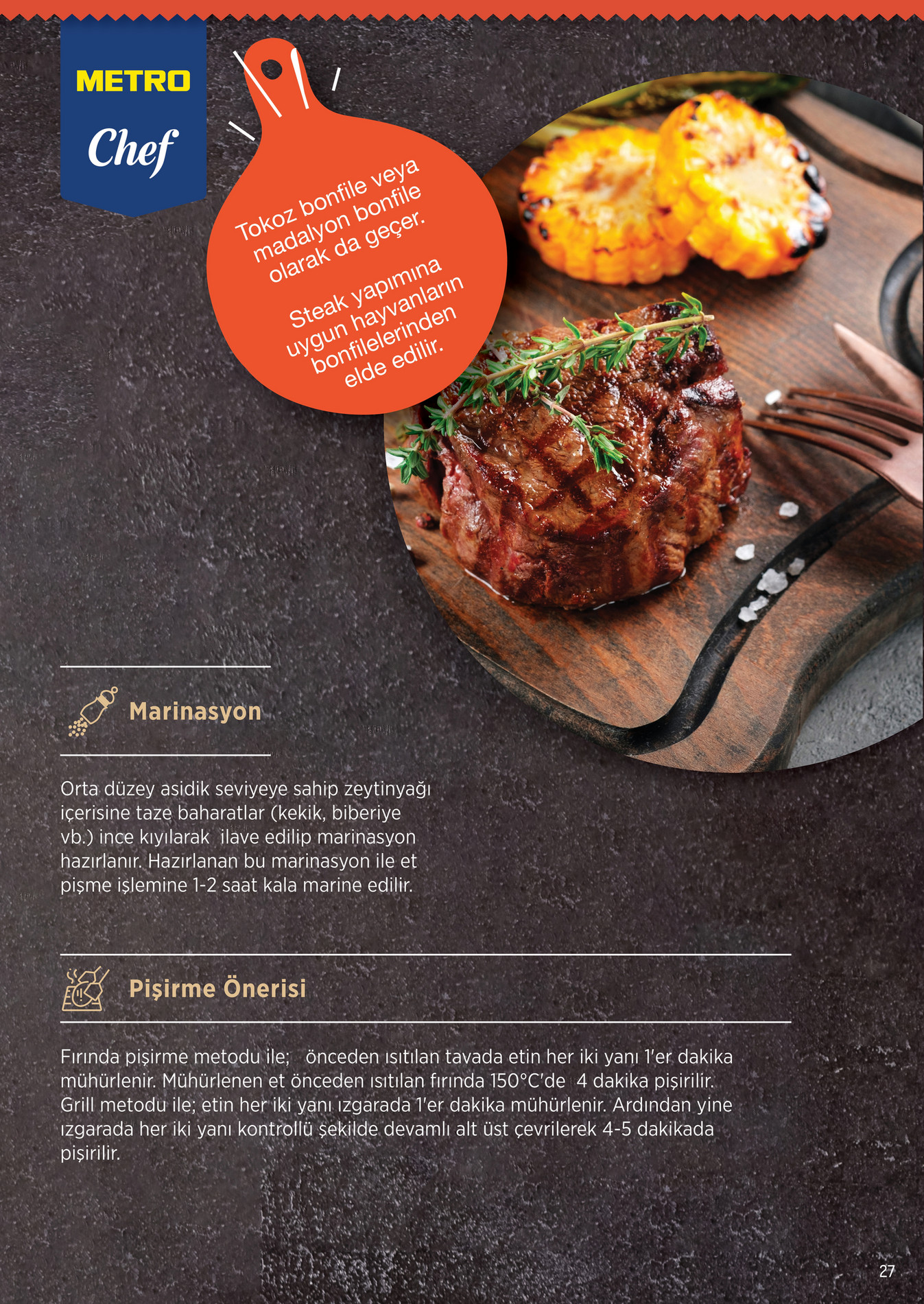 Metro Chef Steak Serisi - Sayfa 27