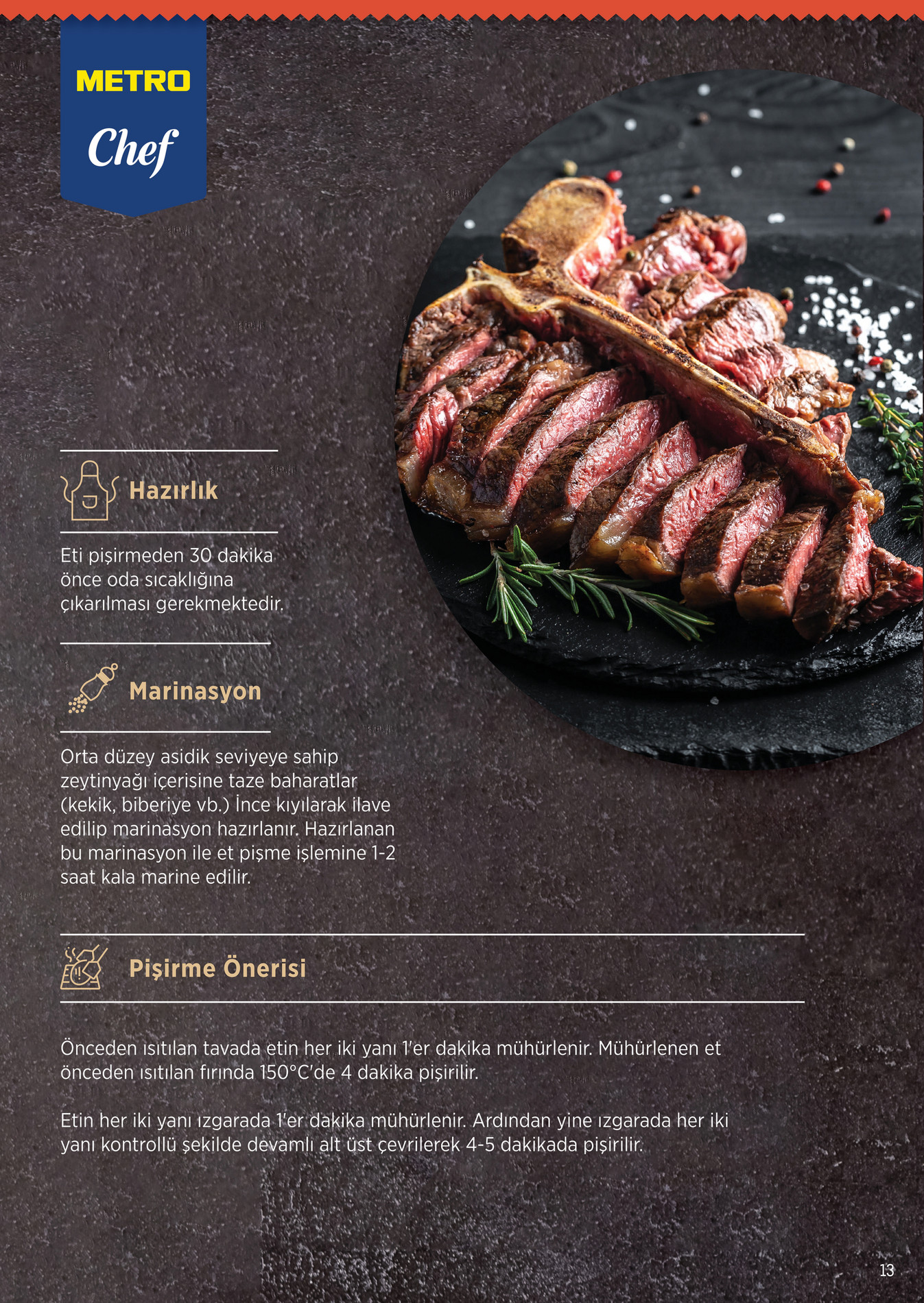 Metro Chef Steak Serisi - Sayfa 13