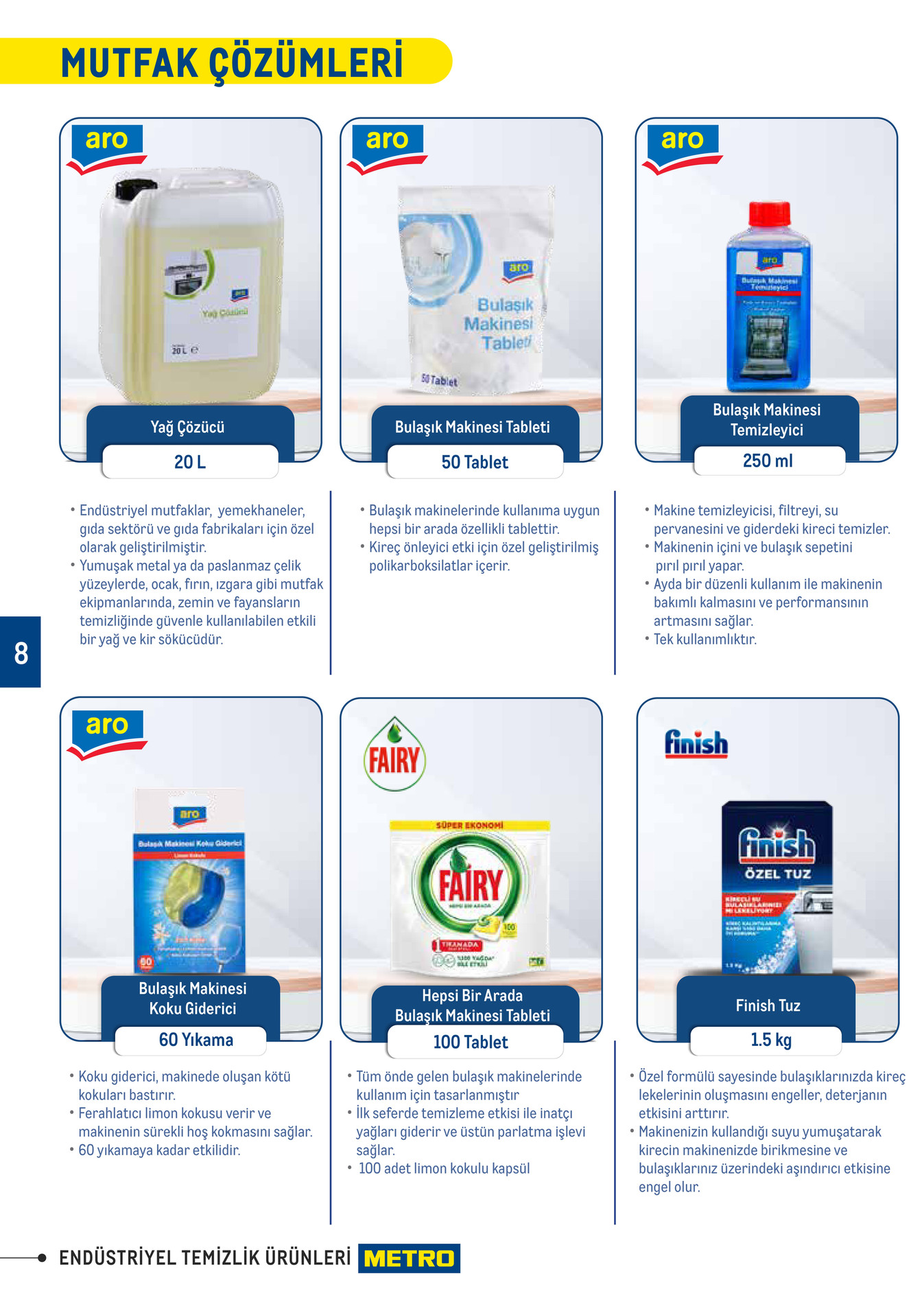 Endüstriyel Temizlik Ürünleri - Sayfa 8