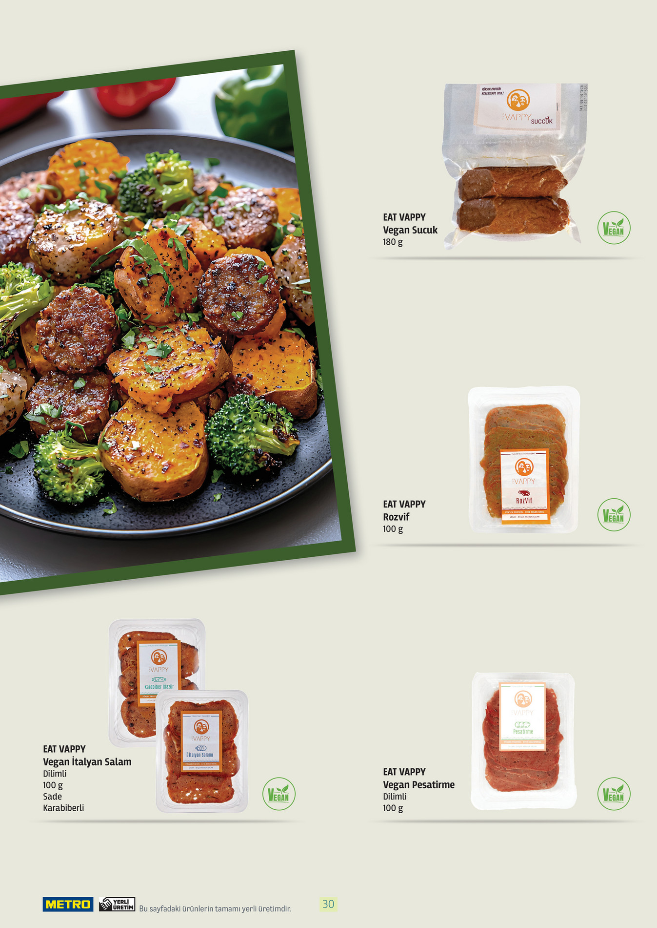 Bitki Bazlı ve Vegan 2025 - Sayfa 30