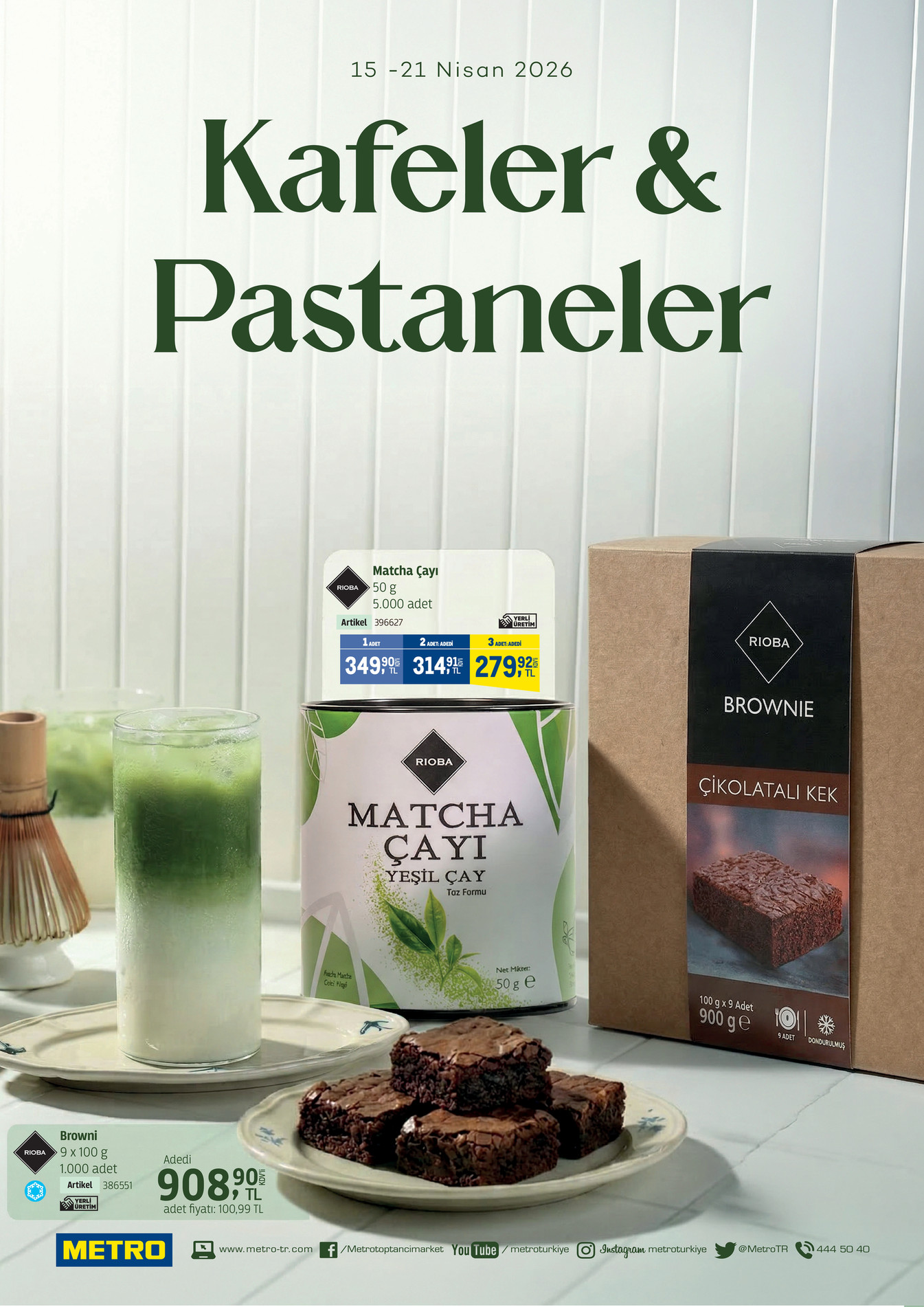 Kafeler & Pastaneler Kataloğu