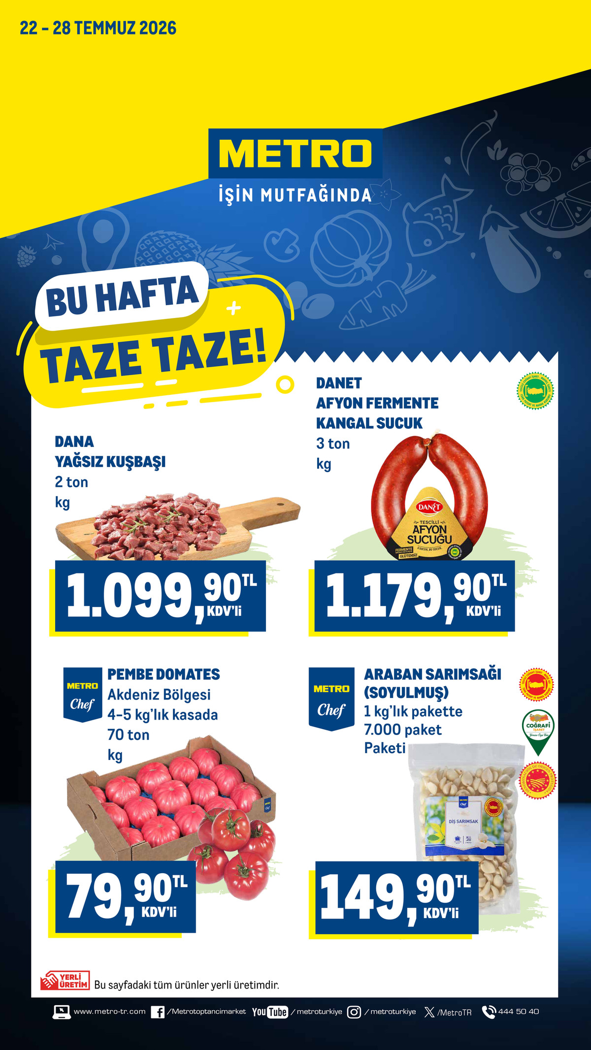 Taze Ürünler
