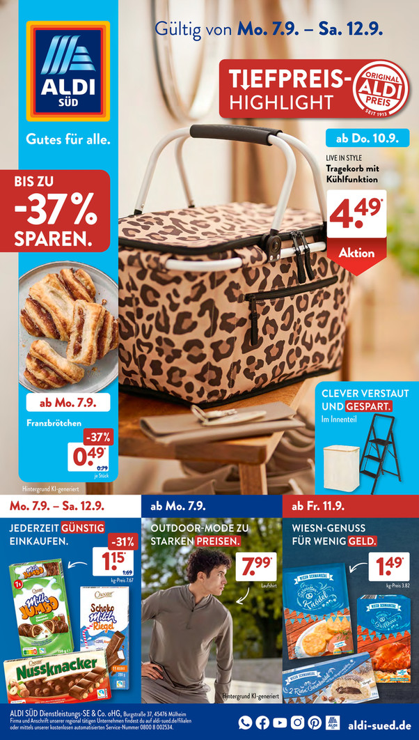 Cover: ALDI SÜD · KW 37/2026