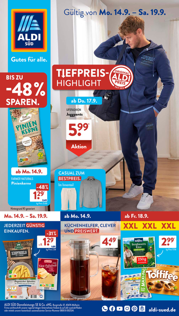 Cover: ALDI SÜD · KW 38/2026