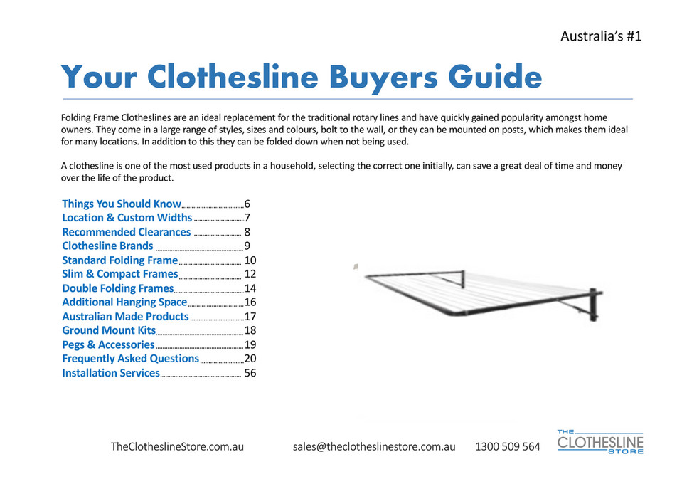 The Clothesline Store Official Buyers Guide Page 5