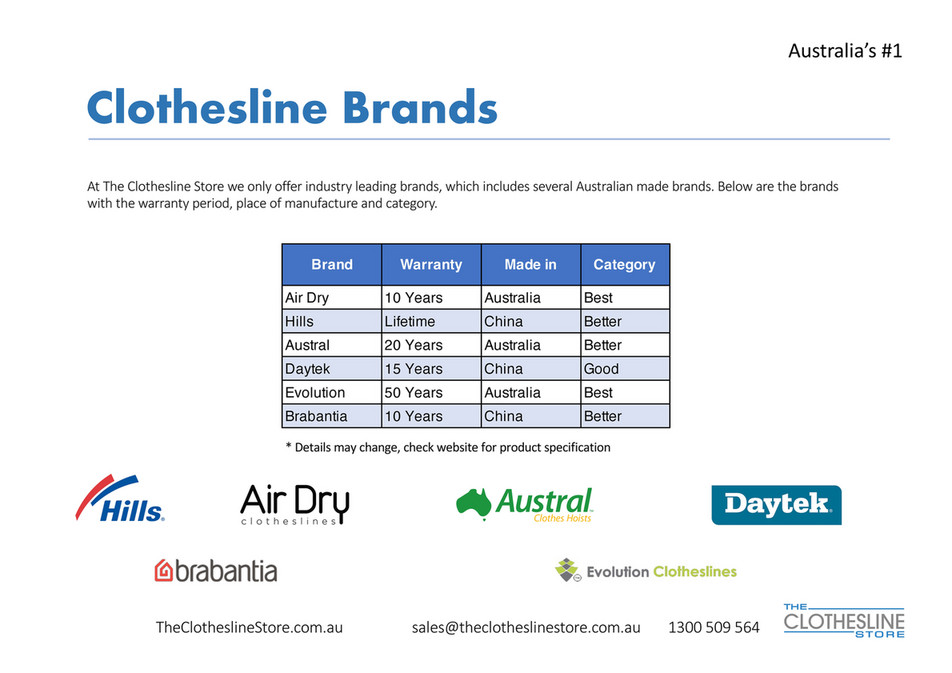 The Clothesline Store Official Buyers Guide Page 9