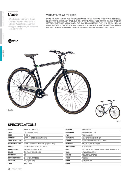 Opus Bike Rack OGC - 2016-OPUS-CATALOGUE_nowarranty_ENG - Page 38-39