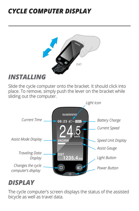 OGC - ebike_START GUIDE_SHIMANO_semiintegrated_singles_LRT_eng - Page 2-3