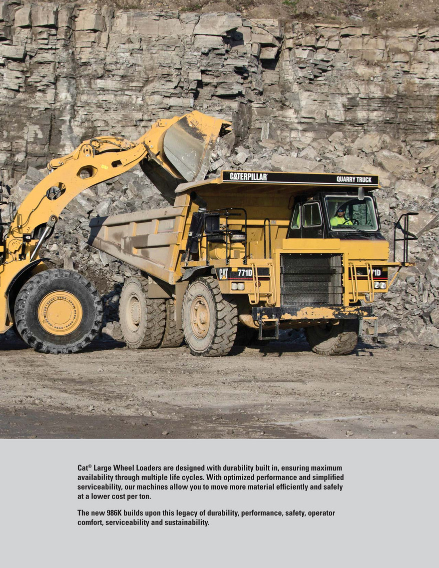 pon-cat - AEHQ7984-00 986K Wheel Loader - Large specalog pon-cat - AEHQ7984-00 986K Wheel Loader - Large specalog