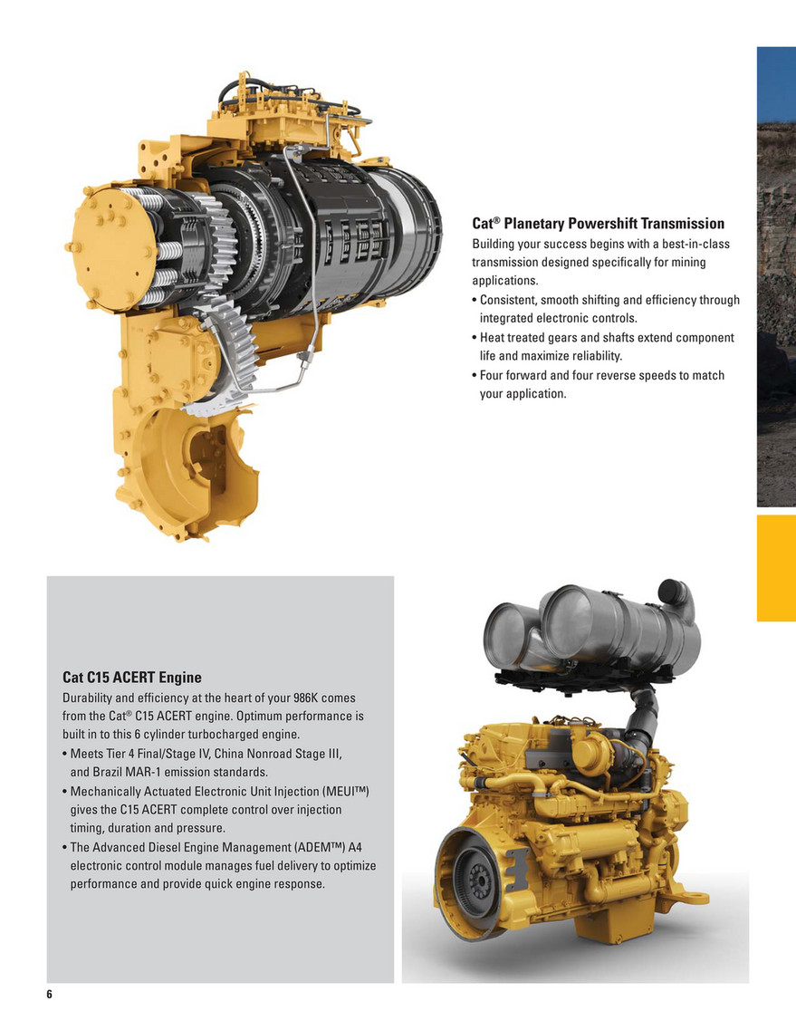 pon-cat - AEHQ7984-00 986K Wheel Loader - Large specalog pon-cat - AEHQ7984-00 986K Wheel Loader - Large specalog