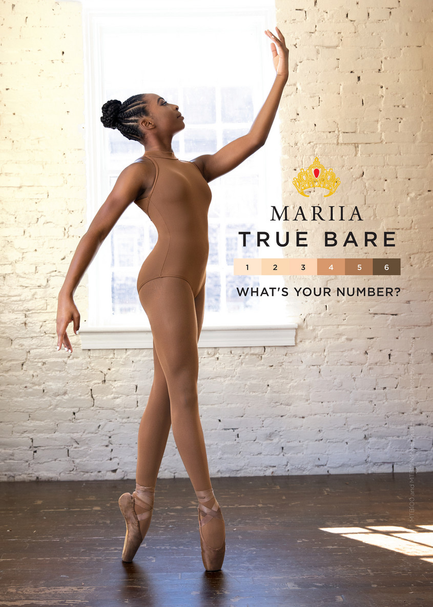 Girls True Bare Mesh Back Seam Convertible Tights - Convertible Tights, Mariia MTB15C