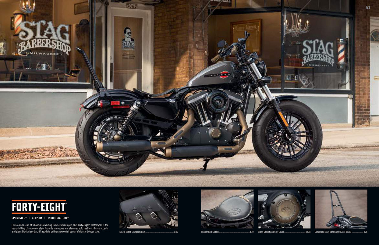 Harley-Davidson - catalog-motor-parts-accessories-2019 - Page 42-43