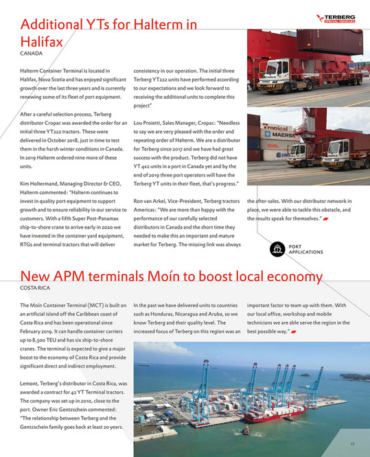 Royal Terberg Group - Terberg Magazine 2019 English - Page 26-27
