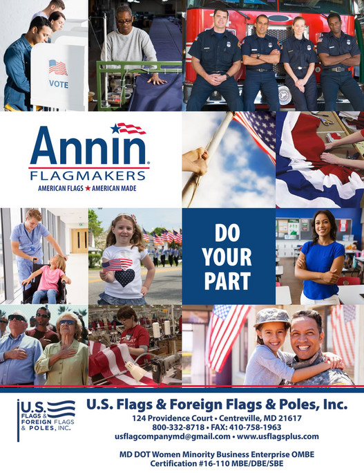 My publications U.S. Flags & Foreign Flags & Poles 2023 Catalog Page 1