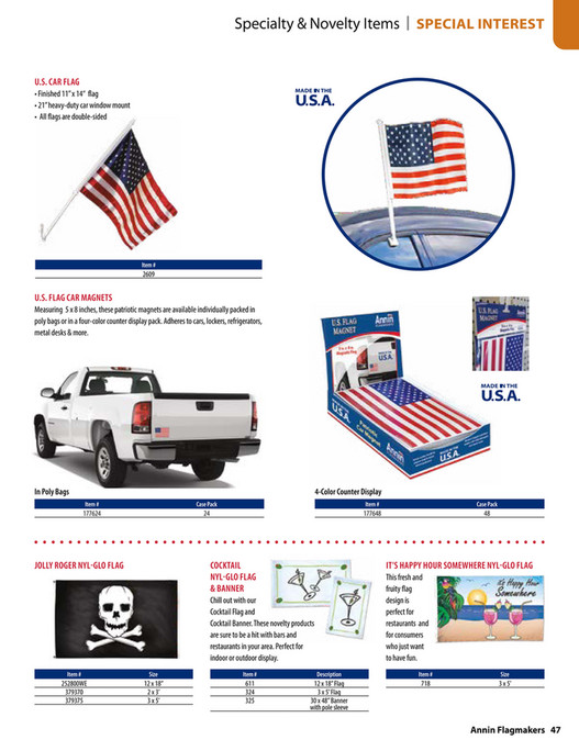 My publications Annin 2024 Commercial Catalog Page 4647