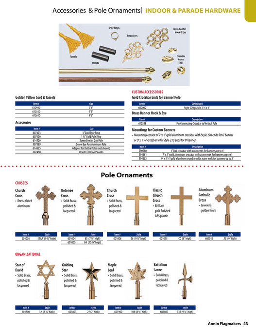 My publications Annin 2024 Commercial Catalog Page 4243