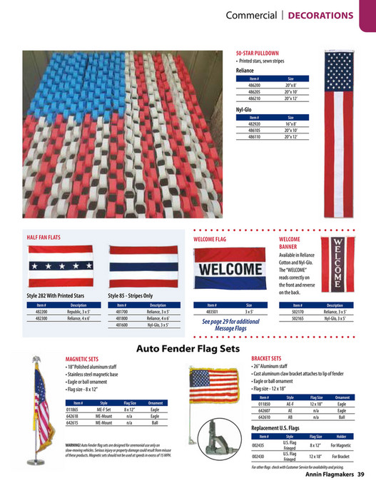 My publications Annin 2024 Commercial Catalog Page 3839