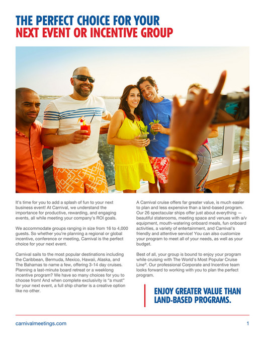 Carnival Cruises - brochure - Page 3