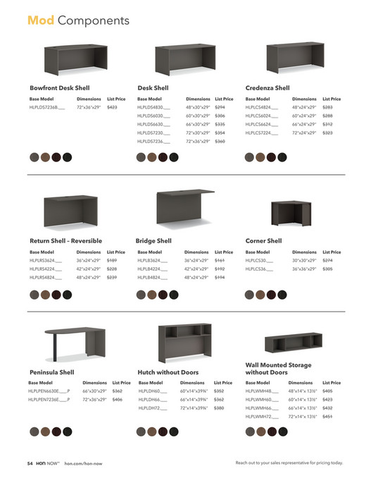 HON NOW Quickship Page 5455