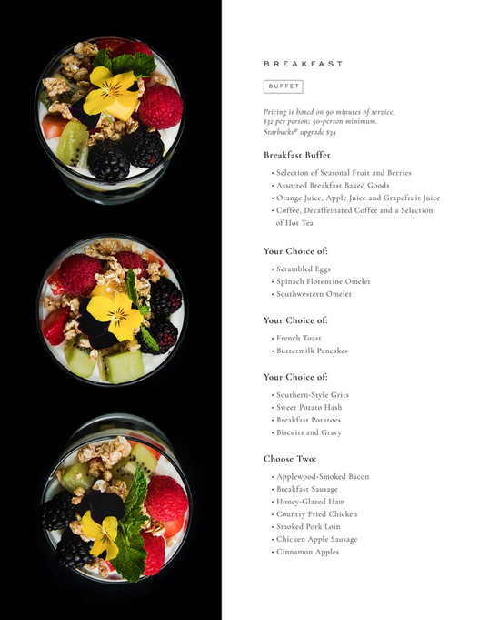 Borage Speedway Menu Charlotte Regional Visitors Authority - NASCAR Hall of Fame Dining ...