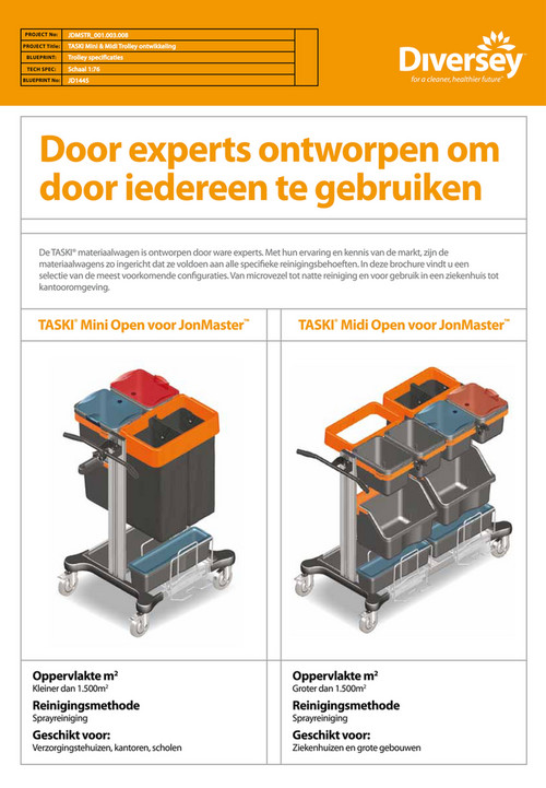 Mope Ranger Trolley Taski King Nederland - Taski Trolley systemen - King - Page 1