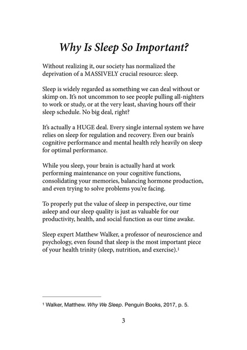 Habit Nest Journal Previews Sleep Sidekick Journal Abridged PDF