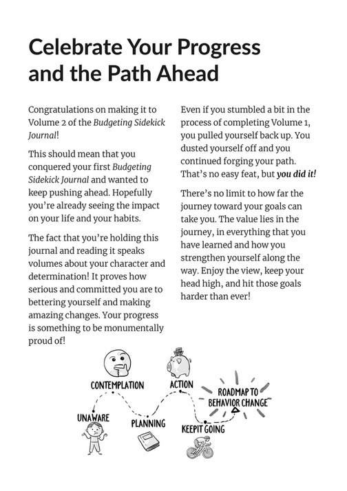 Habit Nest Journal Previews Budgeting Sidekick Journal VOL2 Abridged