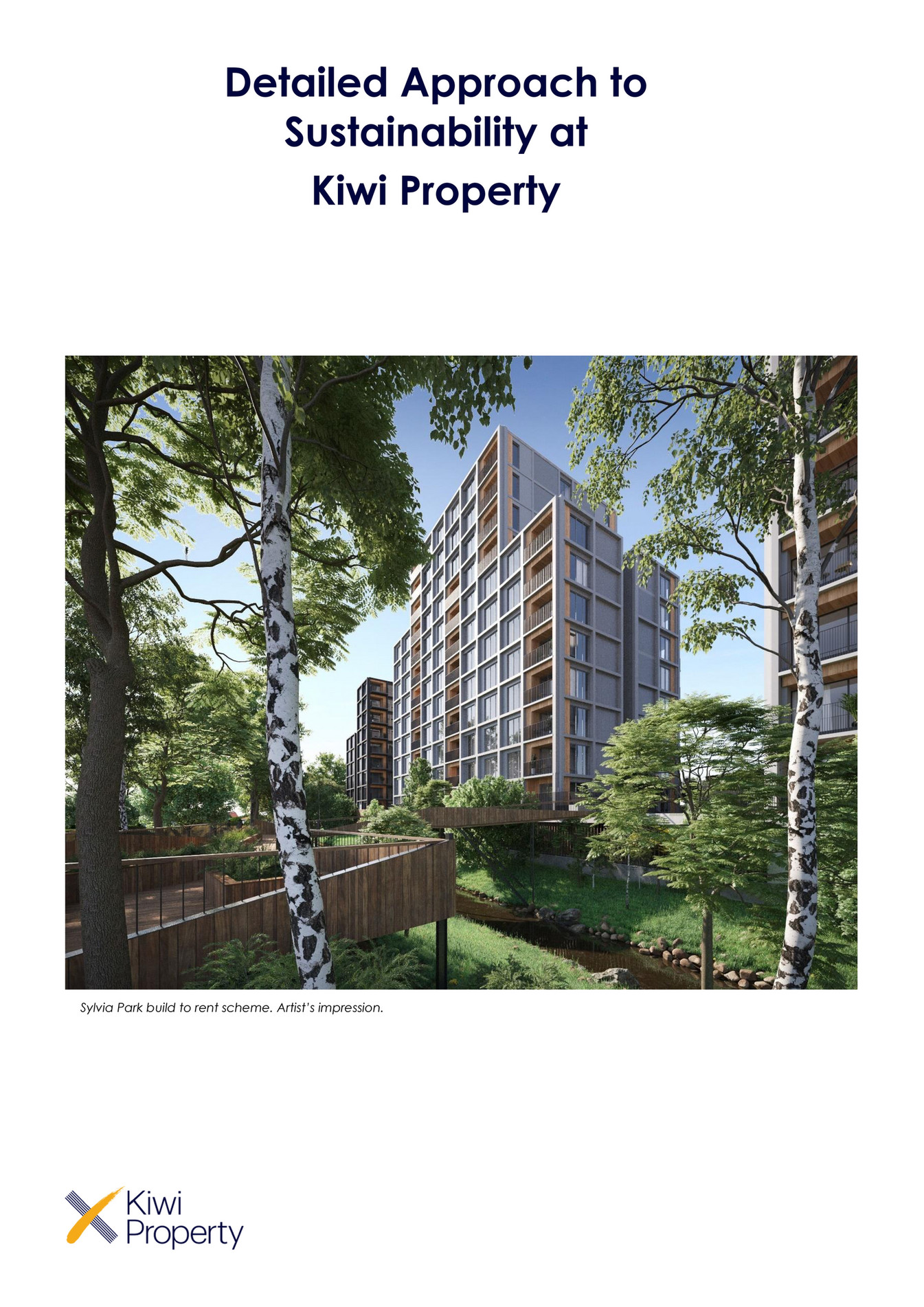 Kiwi Property - Our Detailed Approach To Sustainability - Page 1