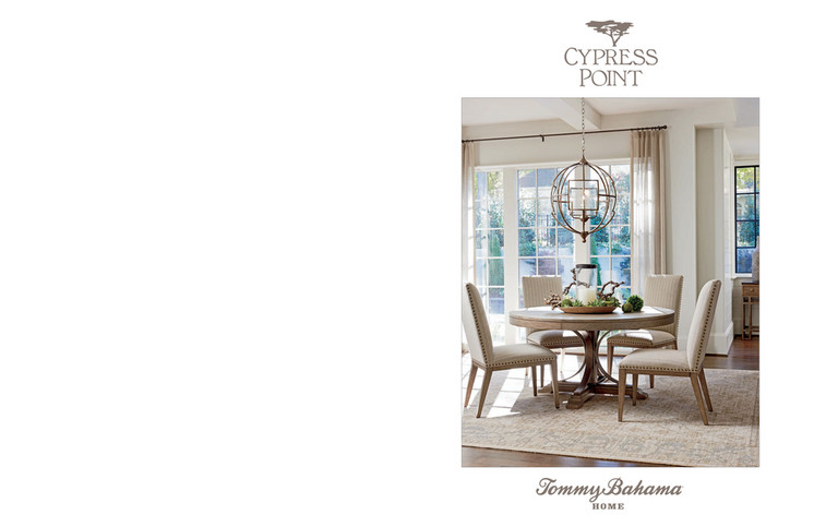 Tommy bahama cypress point best sale dining table