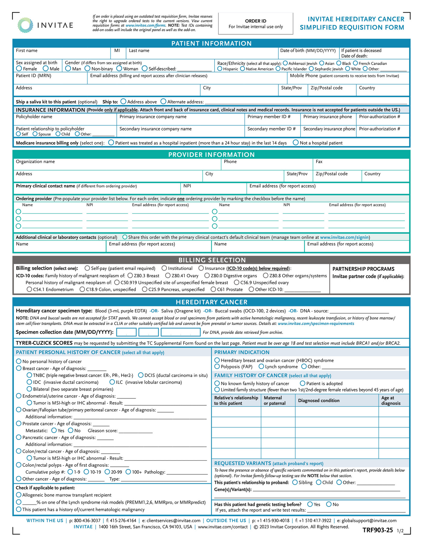 Invitae Trf903 Invitae Hereditary Cancer Simplified R - vrogue.co