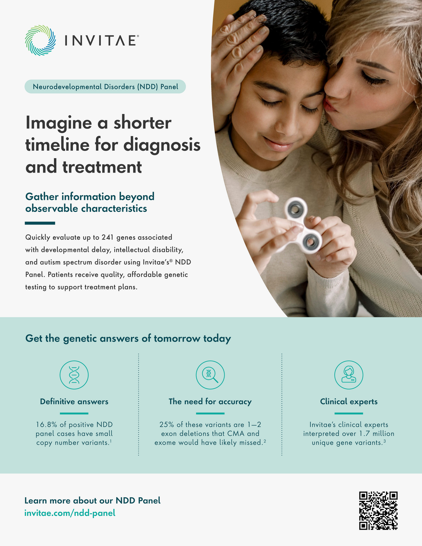 Invitae F619 INT NDD Panel flyer Page 2