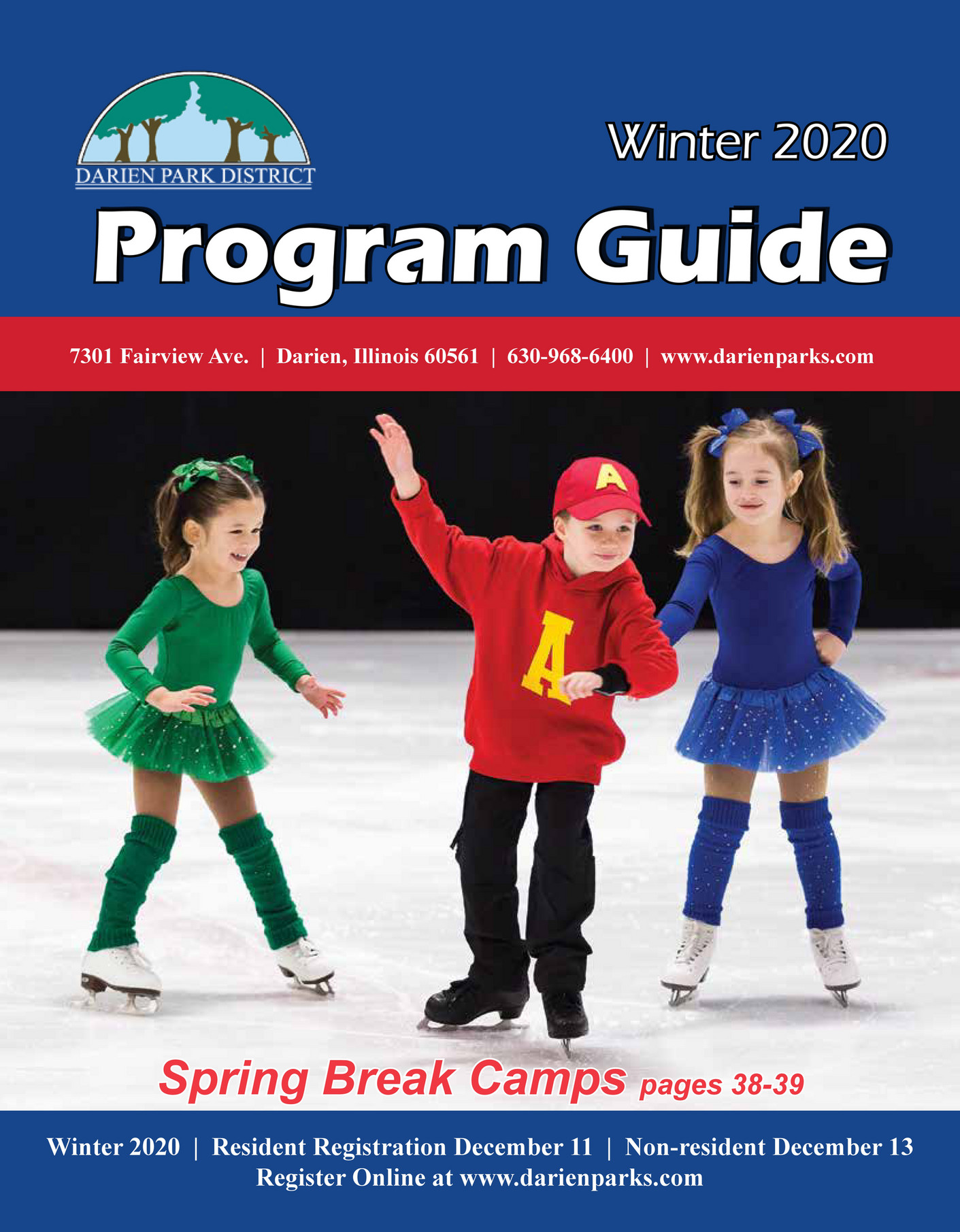 DARIEN PARK DISTRICT - program-guide-winter-2020 - Page 1