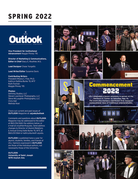 University of Saint Joseph University of Saint Joseph OUTLOOK