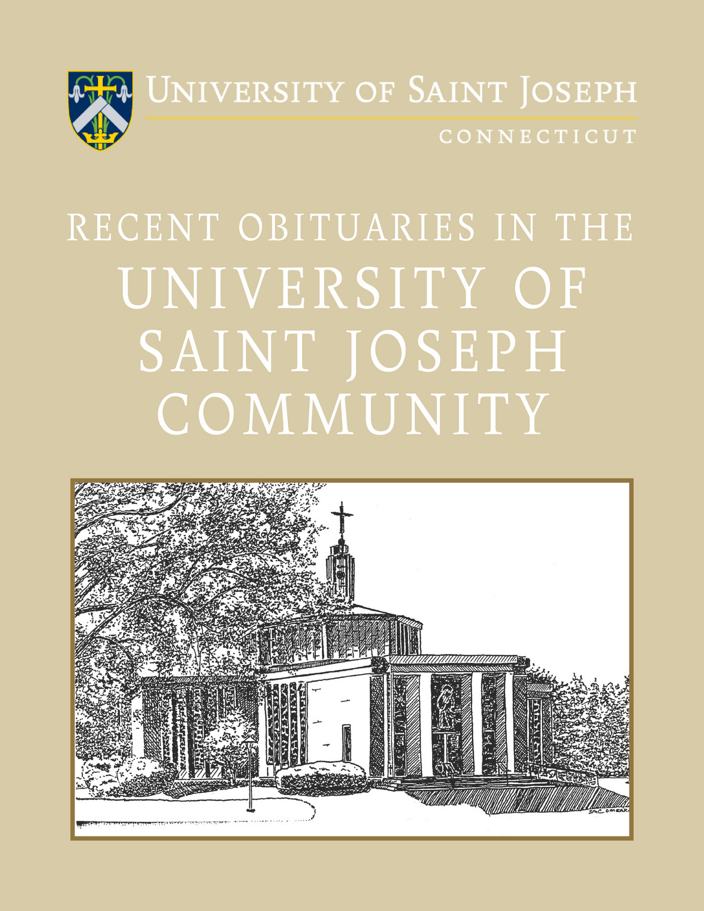 University of Saint Joseph 2024 Condolence Booklet Page 1