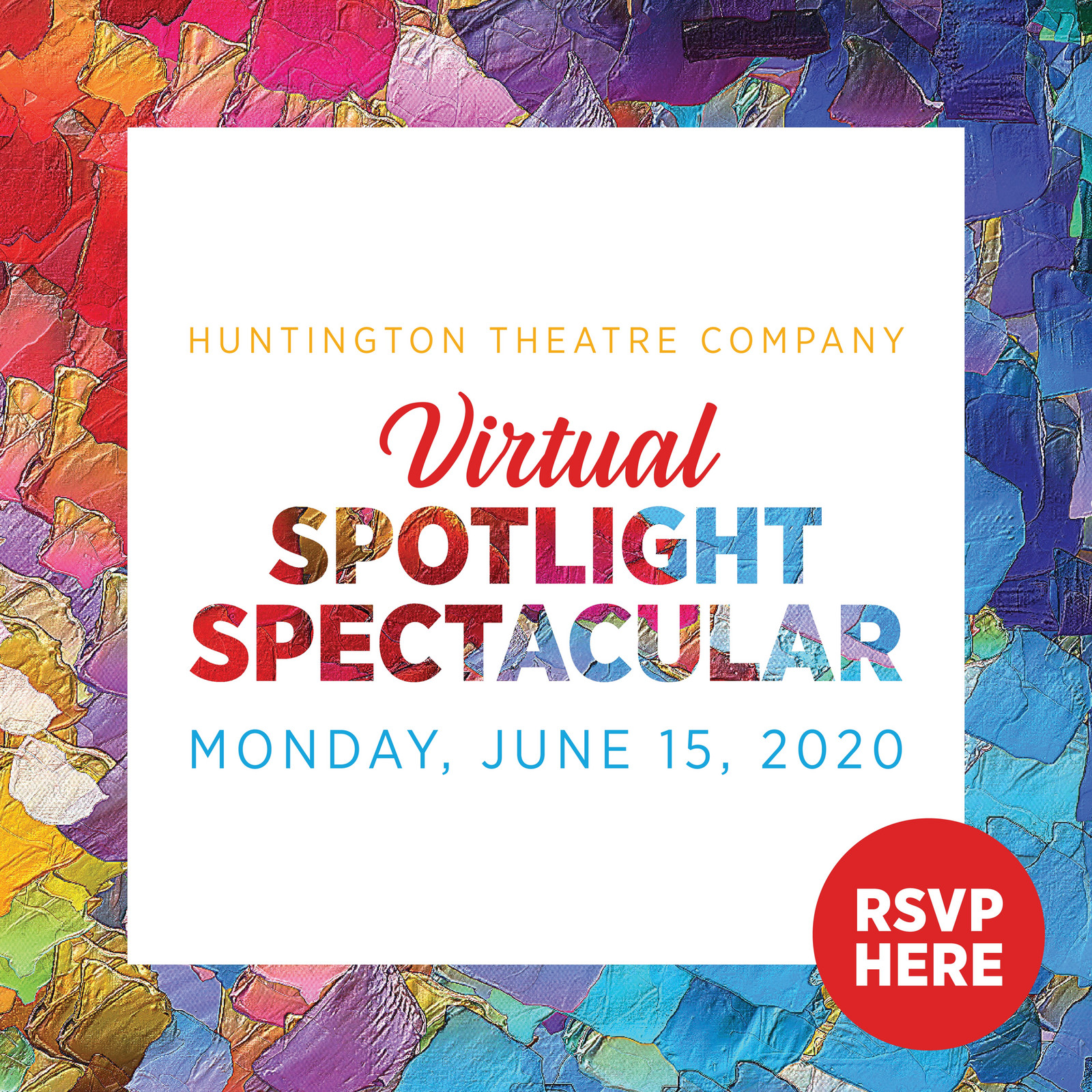 Huntington Theatre Company 2020 Virtual Spotlight Spectacular