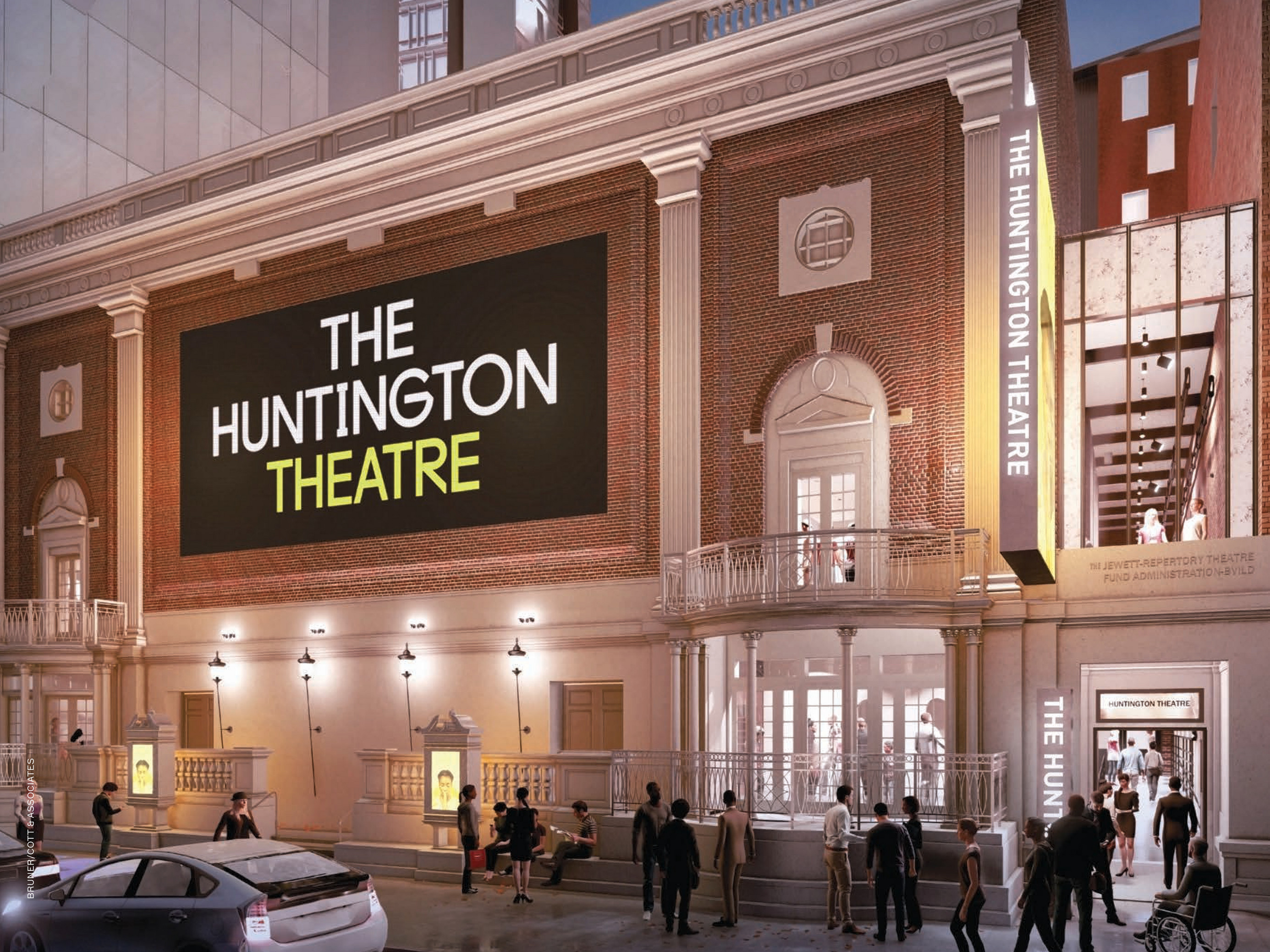 The Huntington Theatre  Bruner / Cott Architects