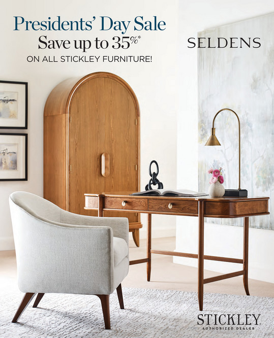 Seldens Designer Home Furnishings Stickley Presidents Day Sale 2024
