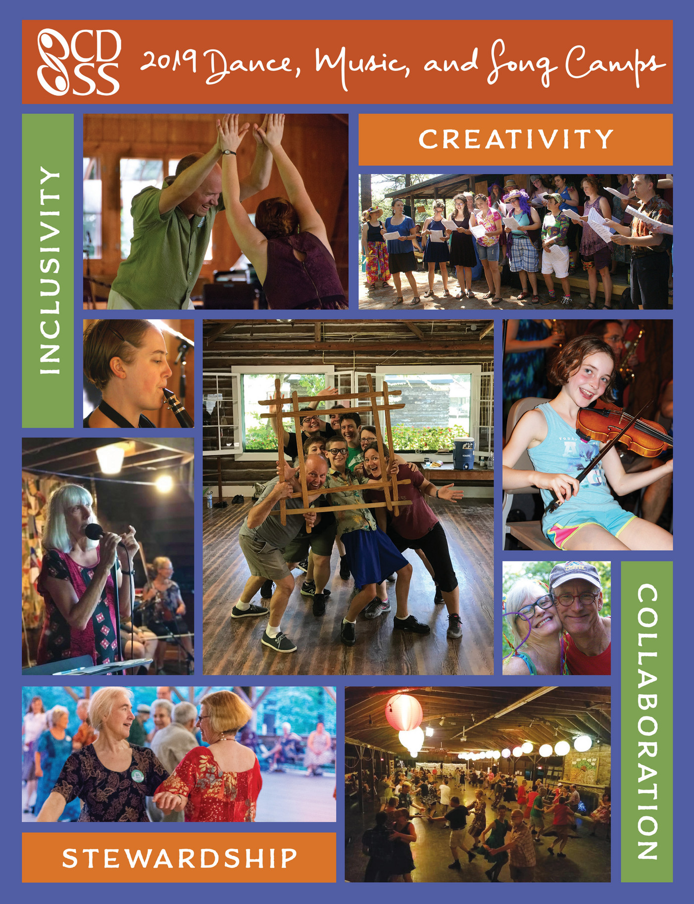 Country dance and song society 2019 cdss camp brochure page 1