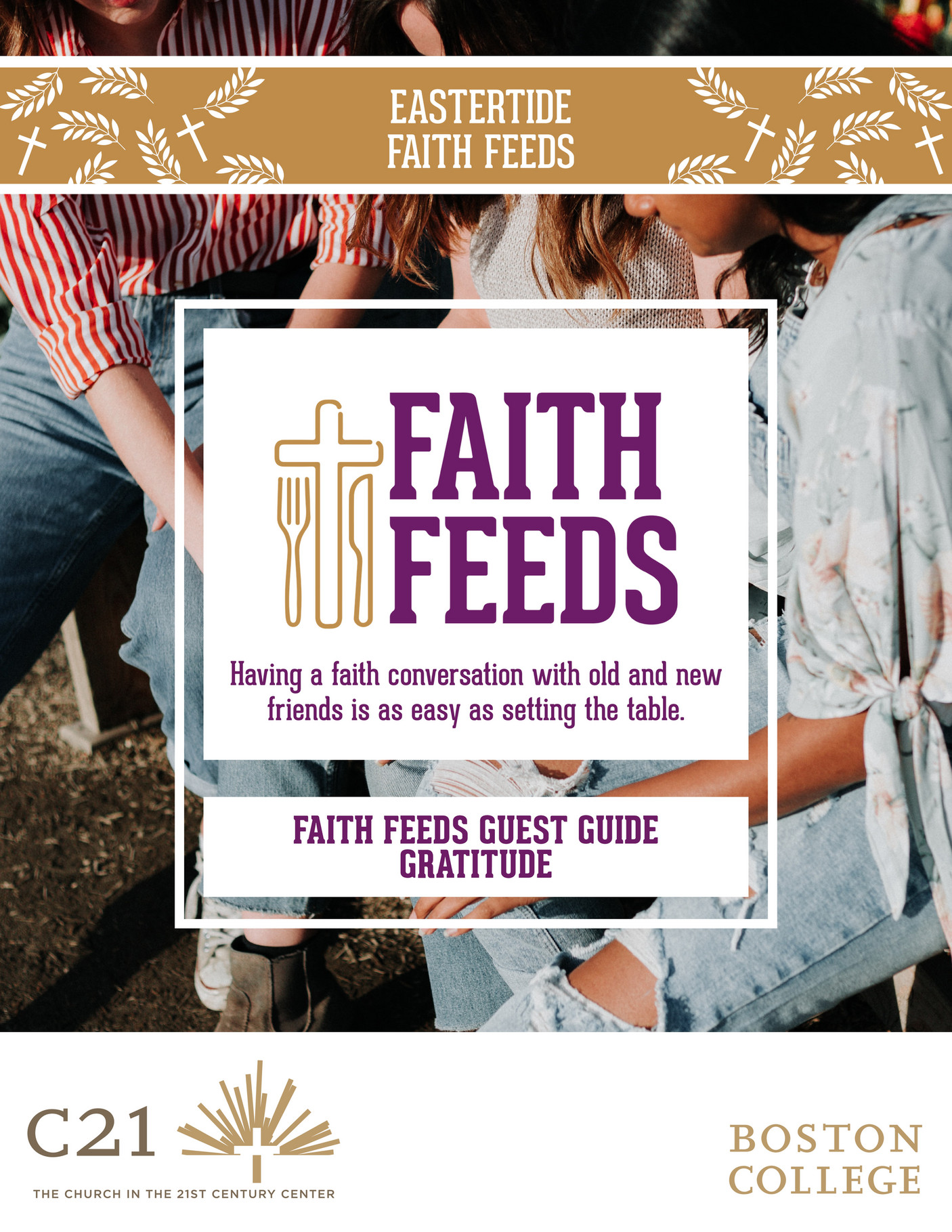 Boston College Easter Faith Feeds Guest Guide Gratitude Page 1