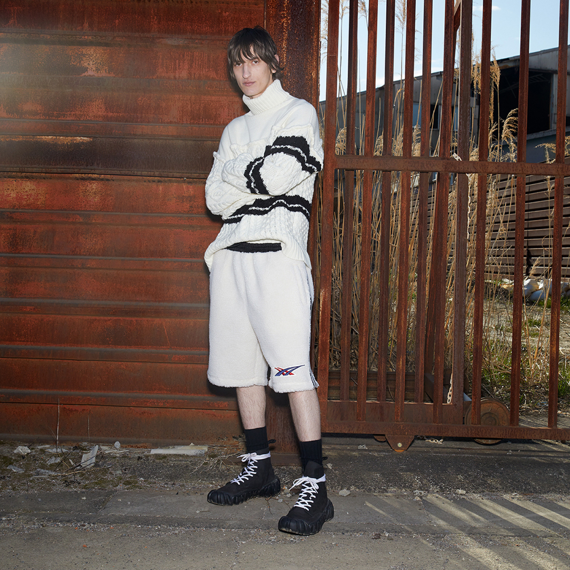 big logo trainer 2.0 sock