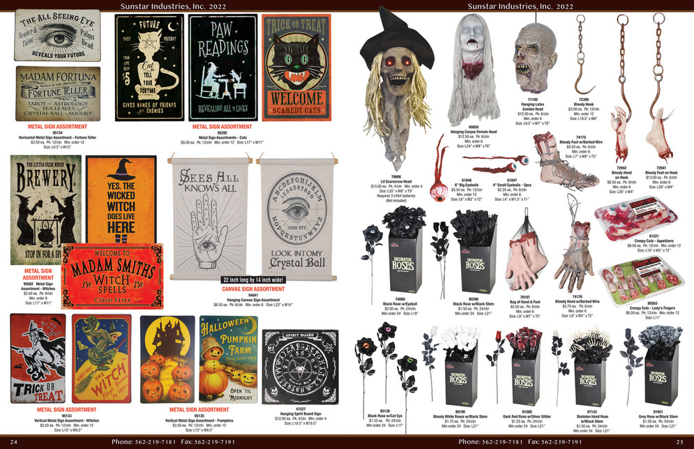 SKS Novelty Co. 2022 Sunstar Catalog Page 13